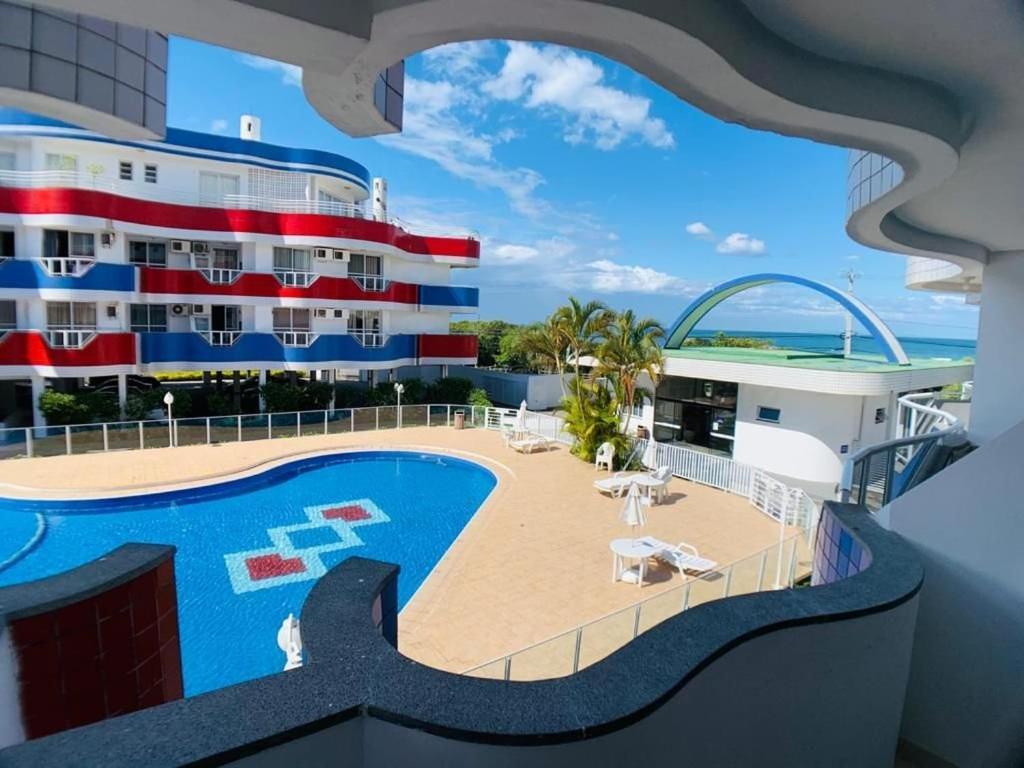 Florianópolis Maravilhoso Apto Com Vista Mar E Piscina-Hb03F מראה חיצוני תמונה