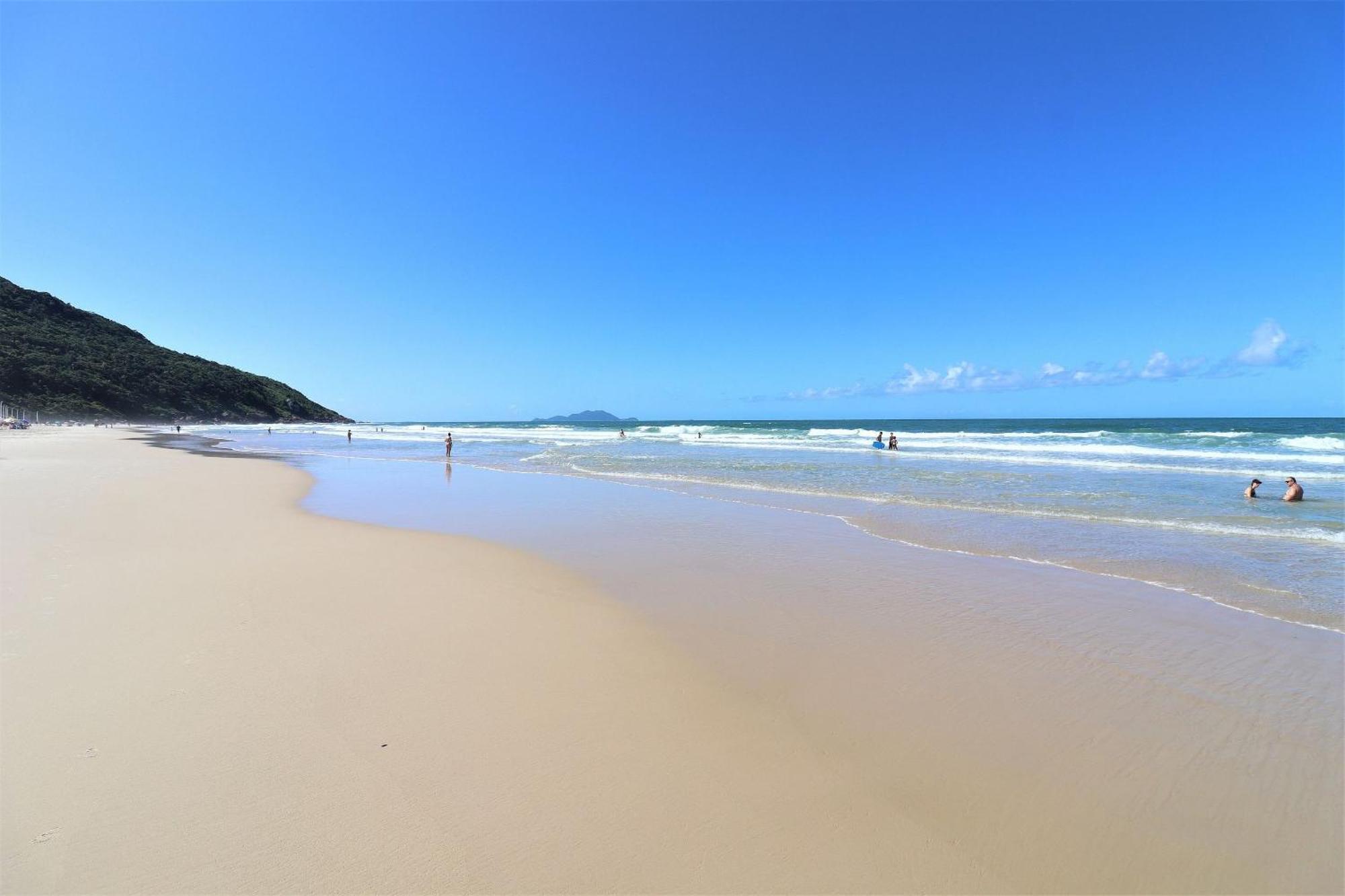 Florianópolis Maravilhoso Apto Com Vista Mar E Piscina-Hb03F מראה חיצוני תמונה