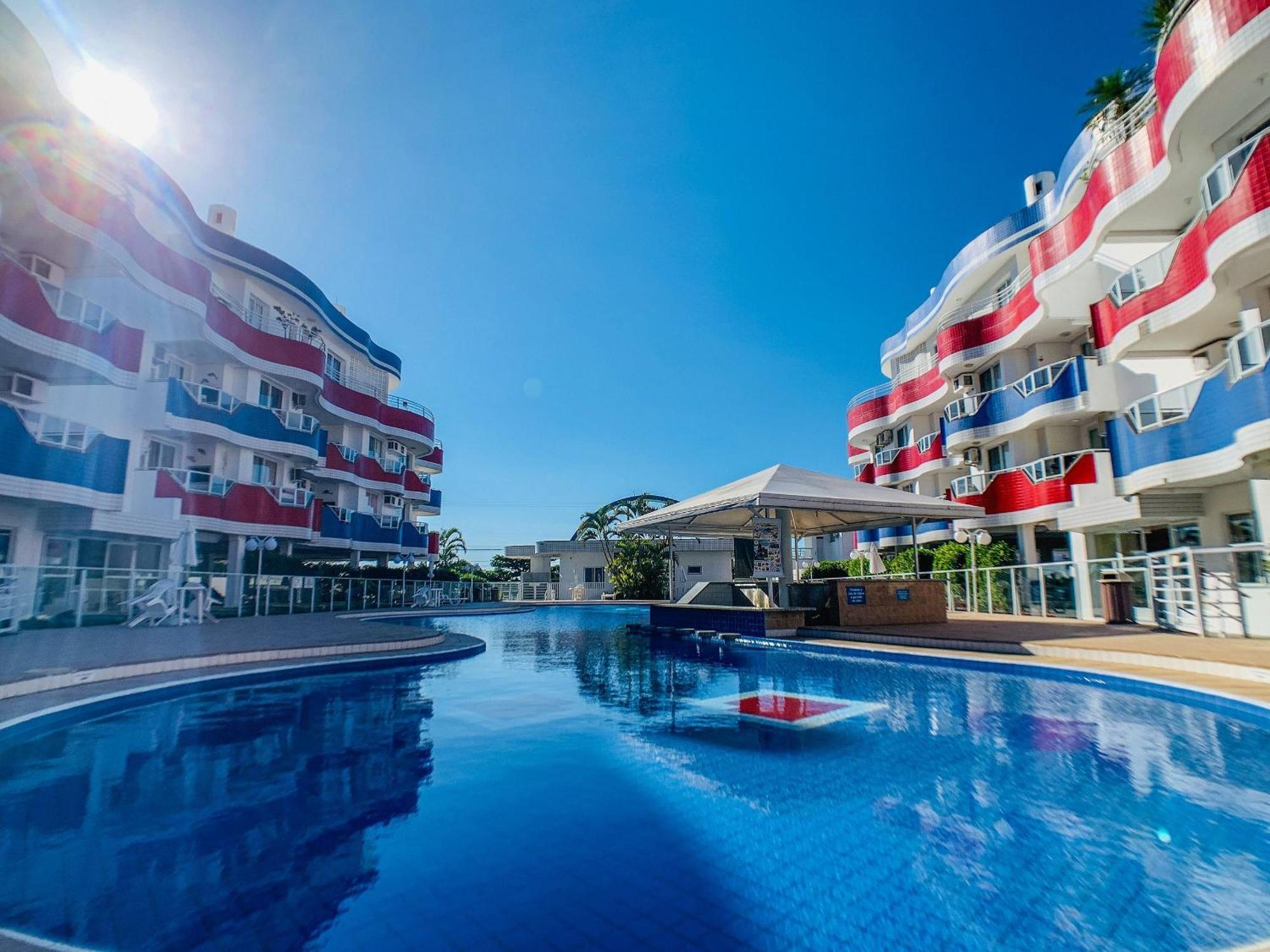 Florianópolis Maravilhoso Apto Com Vista Mar E Piscina-Hb03F מראה חיצוני תמונה